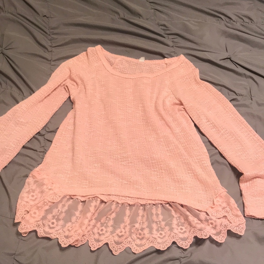 Pink Sweater
